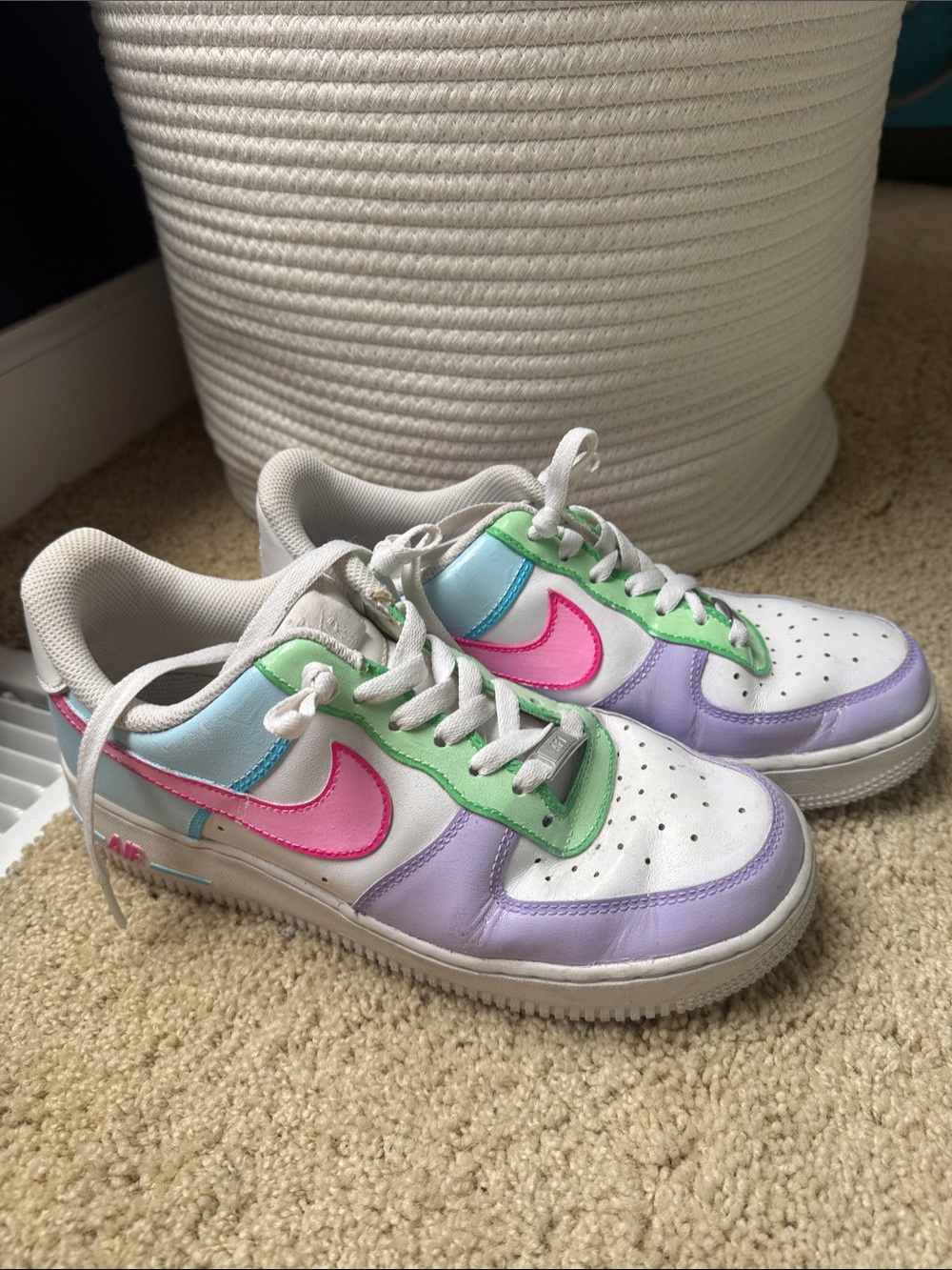 Hand painted Nike Air Forces